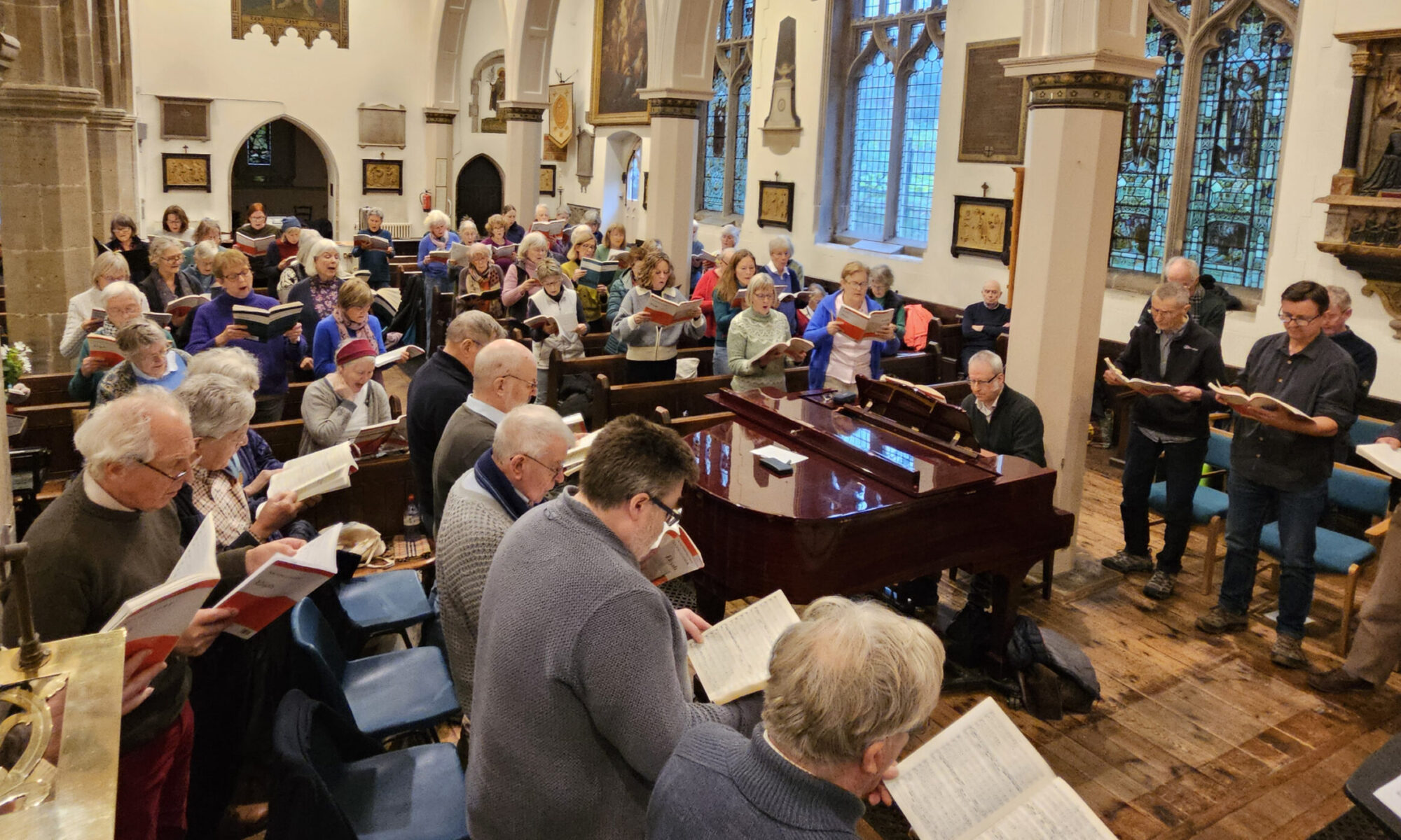 Nick Houghton conducts a choral workshop day on Mendelssohn's 'Elijah' in Lewes