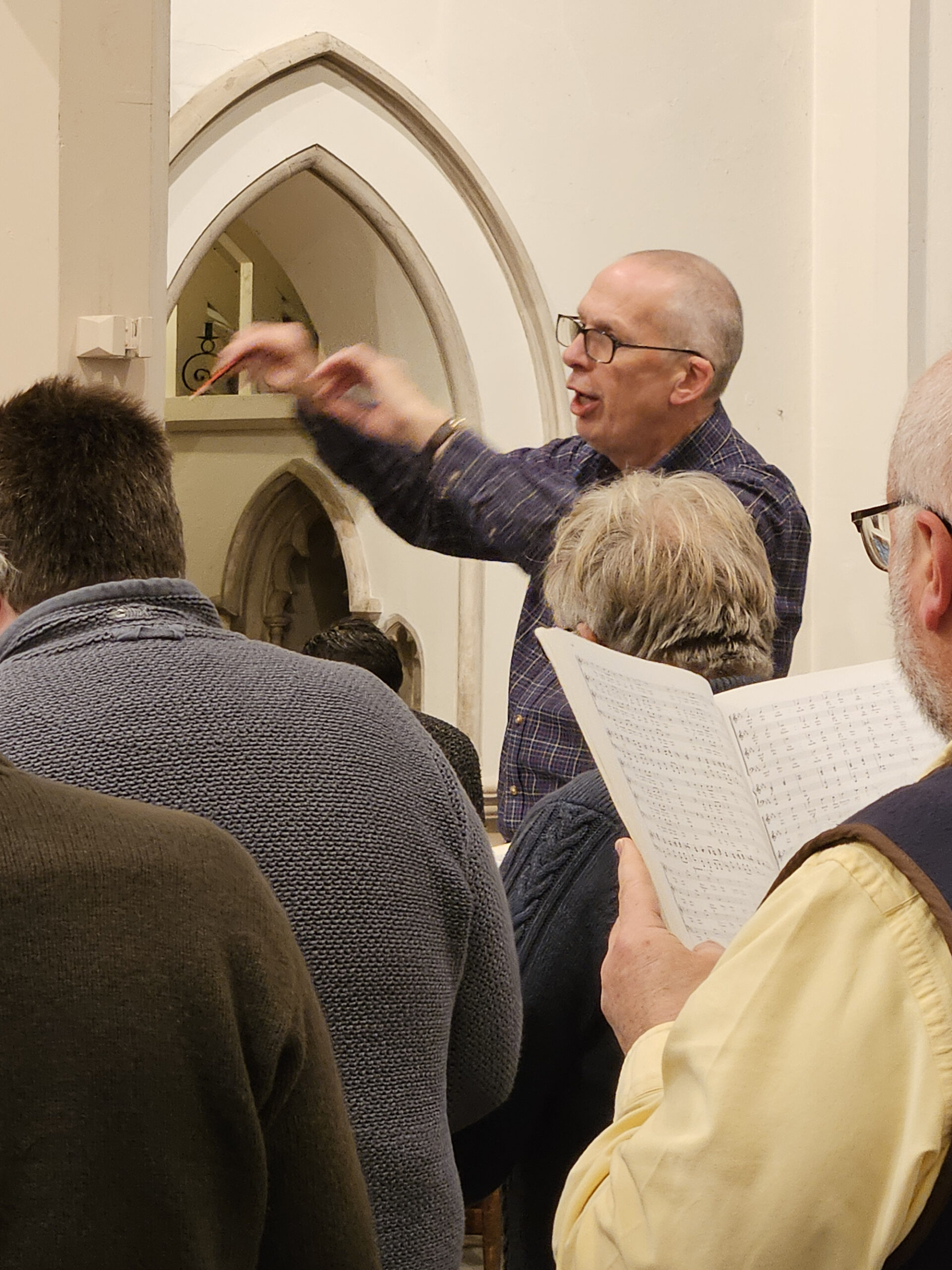 Nick Houghton conducts Workshop day on Elijah